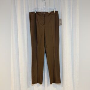 Chico's Fabulously Slimming Straight Pants in Brown